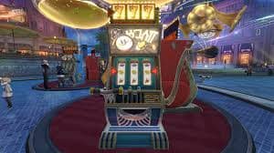 Giao diện game slot online tại vic88 với nhiều cuộn quay và hiệu ứng ánh sáng sôi động